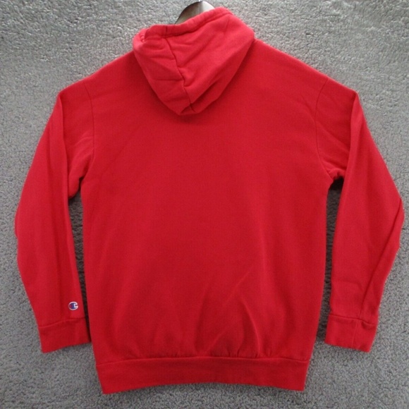 VINTAGE Champion y2k Georgia Bulldogs UGA Hoodie Adult Medium Red Black Football - Picture 13 of 15